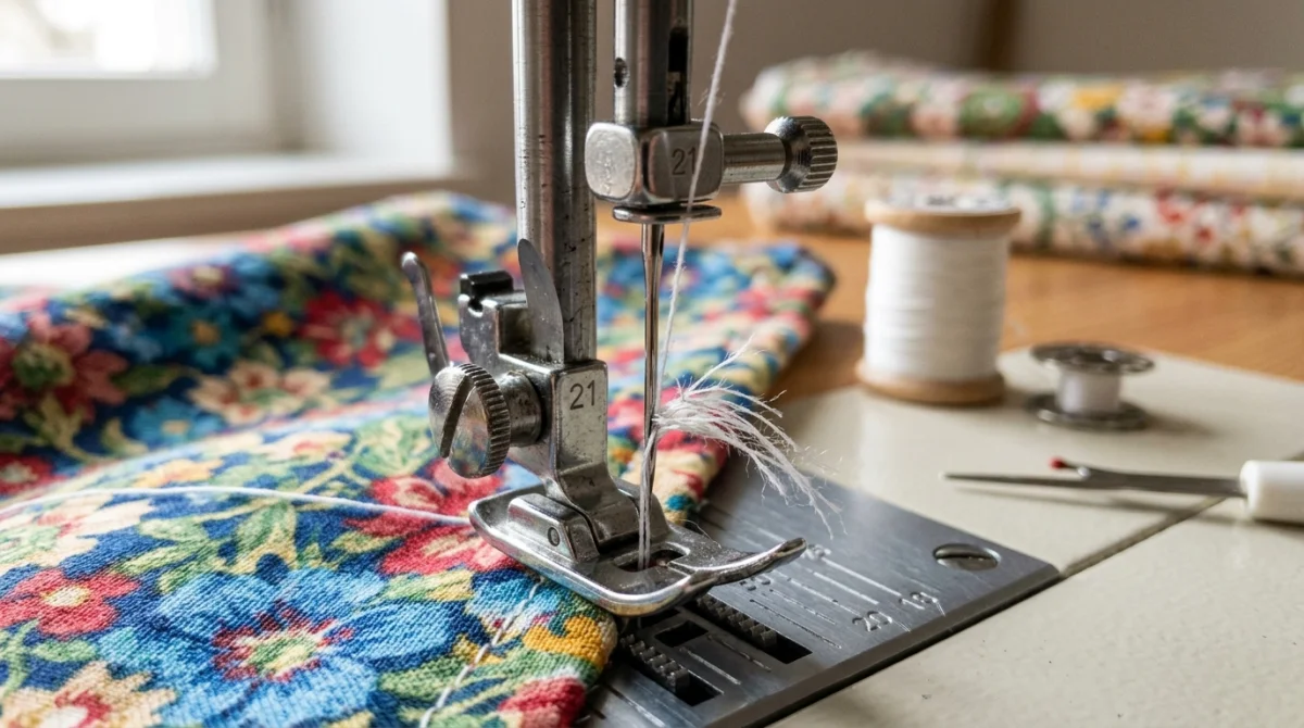 pourquoi mon fil casse machine à coudre