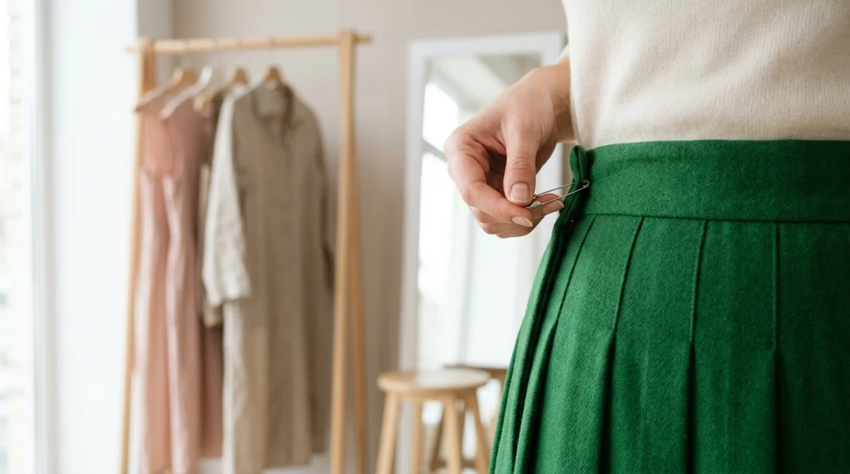 comment resserrer une jupe à la taille sans couture