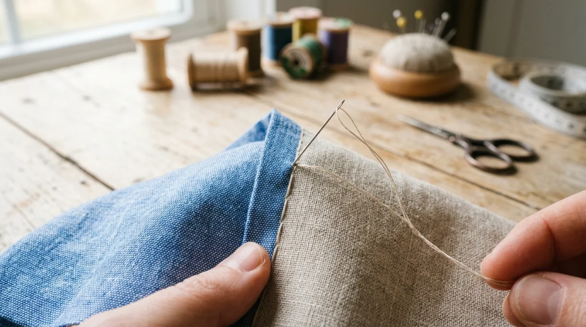 comment faire une couture invisible
