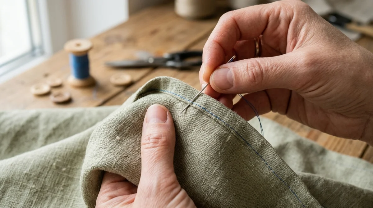 comment faire une couture invisible
