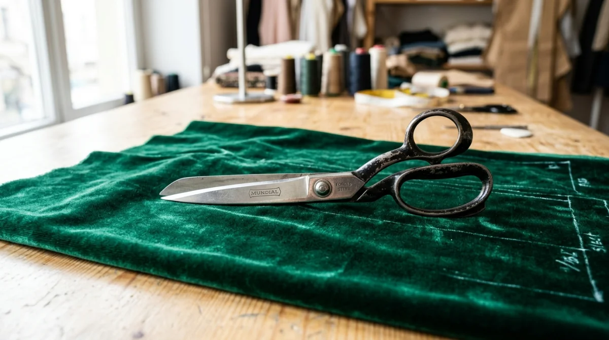 comment coudre velours avec pied glidetech