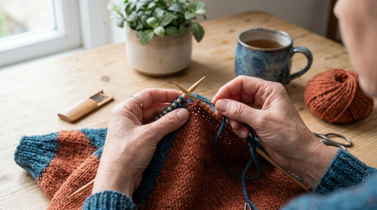 comment coudre des manches raglan tricot