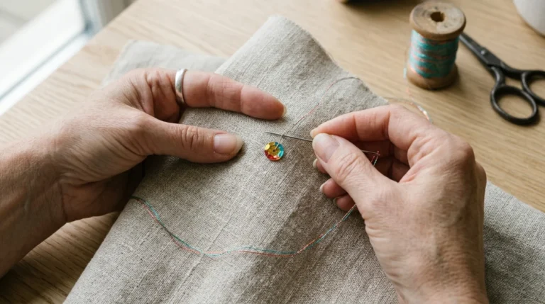 comment coudre des sequins
