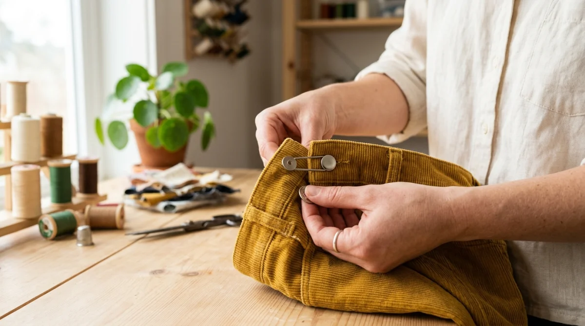 comment agrandir un pantalon à la taille sans couture