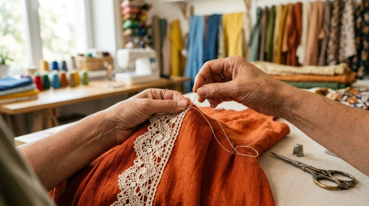 comment agrandir un vêtement couture