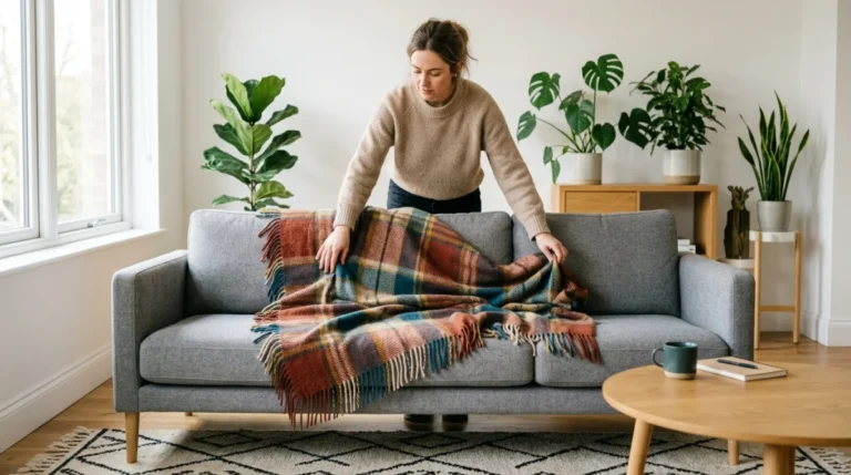 comment recouvrir un canapé sans couture