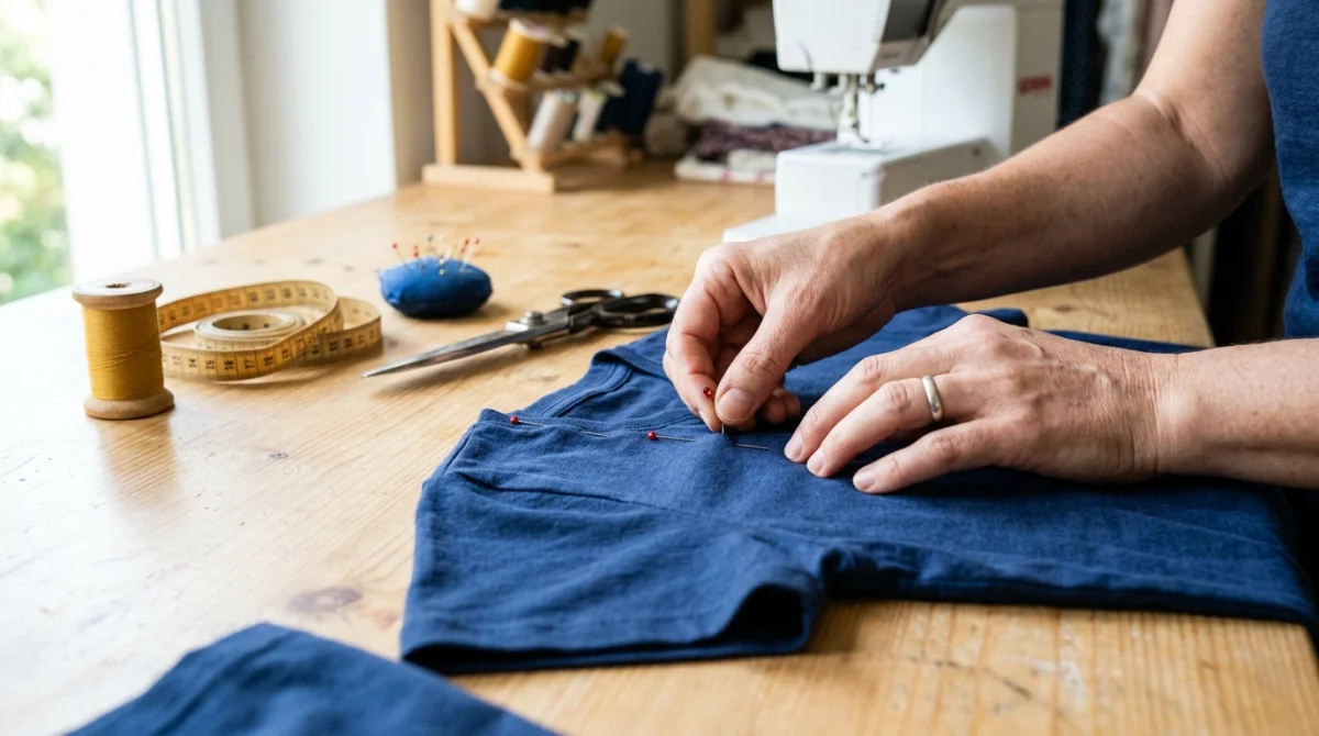 Comment rétrécir un t shirt avec la couture