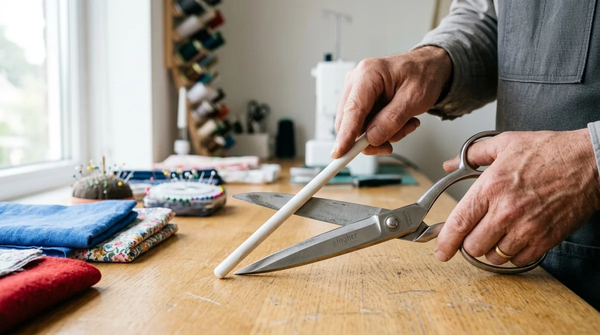 comment aiguiser des ciseaux de couture