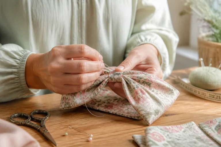 débutant tuto couture facile accessoire